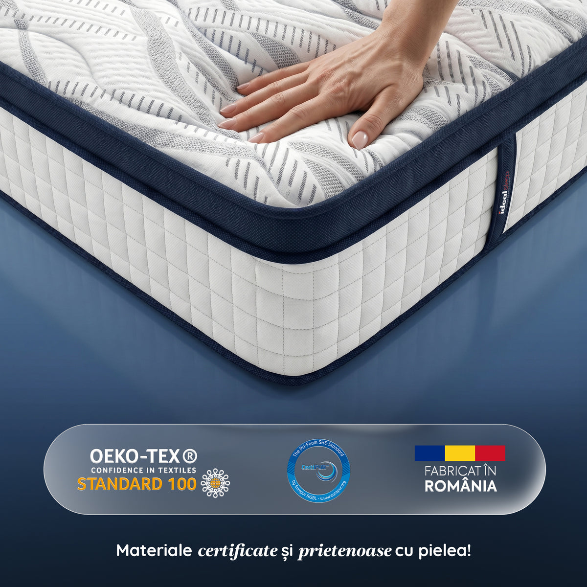 Pachet Saltea 160x200 Deluxe Double