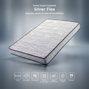 Saltea SILVER FLEX, spumă poliuretanică, reversibilă, hipoalergenică, super ortopedică, Grosime 19 cm  - Prestige Home