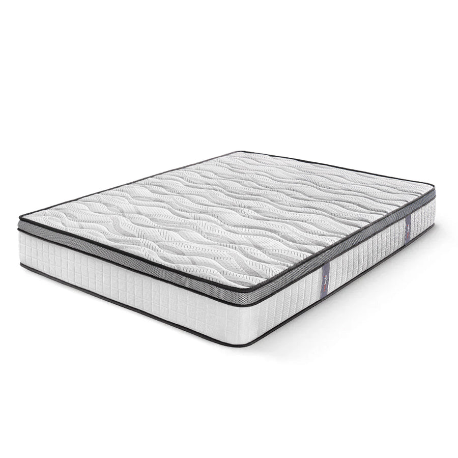 Saltea Ideal Sleep DREAM MEMORY, Arcuri Bonell, spumă poliuretanică fermă, spumă cu memorie, superortopedică, Grosime 26 cm