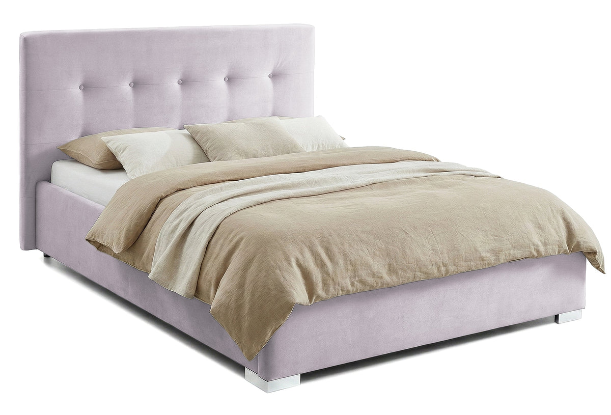 Pat Tapițat Lille, cu somieră rabatabilă și ladă de depozitare, Prestigehome.ro, Prestige, #Color_swing-violet