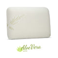 Pernă Aloe Vera Therapy, din spumă cu memorie flexibilă, husă detașabilă și lavabilă, 60x40x15 cm - Prestige Home