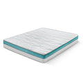 Saltea Ideal Sleep COOLTECH ALOE VERA DUAL, spumă poliuretanică durabilă, spumă High Resilience, husă CoolTech, superortopedică, Grosime 23 cm
