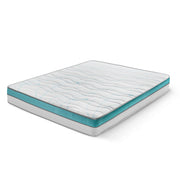 Saltea Ideal Sleep COOLTECH ALOE VERA DUAL, spumă poliuretanică durabilă, spumă High Resilience, husă CoolTech, superortopedică, Grosime 23 cm