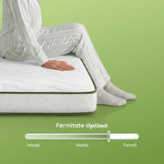 Saltea FRESH ERGO GREEN LINE, spumă poliuretanică, reversibilă, hipoalergenică, ortopedică, Grosime 16 cm  - Prestige Home