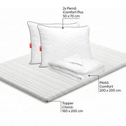 Set Topper Classic 160 x 200 Comfort Double