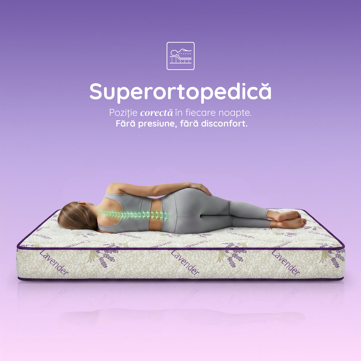 saltea-lavender-air-fresh-cu spuma-husa-cu-efect-hipoalergenica-super-ortopedica