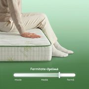 Saltea ALOE VERA THERAPY, spumă poliuretanică, reversibilă, hipoalergenică, super ortopedică, Grosime 19 cm   - Prestige Home 