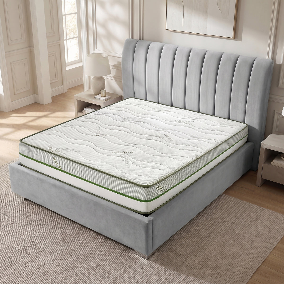 Pachet Pat + Saltea 160x200 Cozy Double