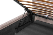 Pat Tapitat Strasbourg, cu Lada Rabatabil, Velur-Menta, Prestigehome.ro, Prestige, #Color_swing-bej