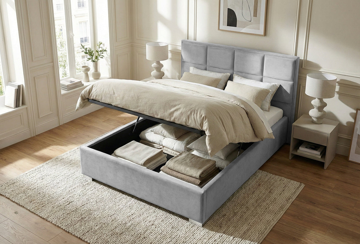 Pat Tapitat Melbourne, cu Lada Rabatabil, Prestigehome.ro, Prestige, #color_swing-gri