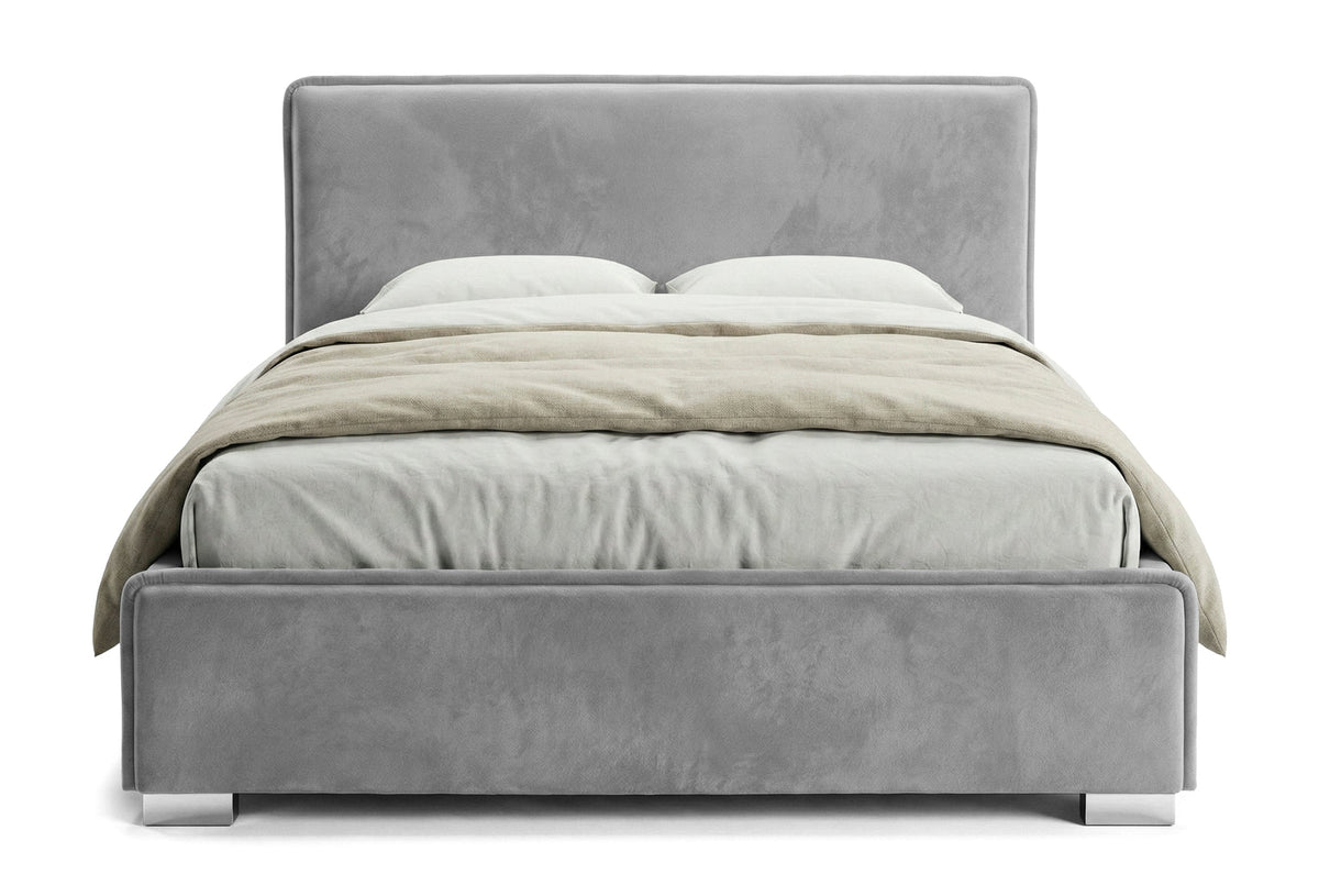 Pat Tapitat Nice, cu Lada Rabatabil, Prestigehome.ro, Prestige, #Color_swing-gri