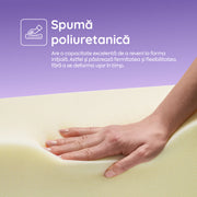 saltea-lavender-air-fresh-cu spuma-husa-cu-efect-hipoalergenica-super-ortopedica