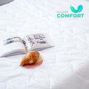 Pilotă Comfort cu microfibră, husă microfibră, 140x200 cm-Pilotă-Prestige Home-Prestige Home