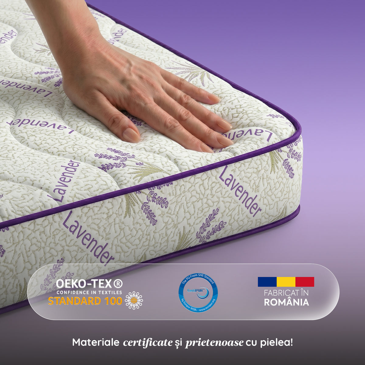 saltea-lavender-air-fresh-cu spuma-husa-cu-efect-hipoalergenica-super-ortopedica