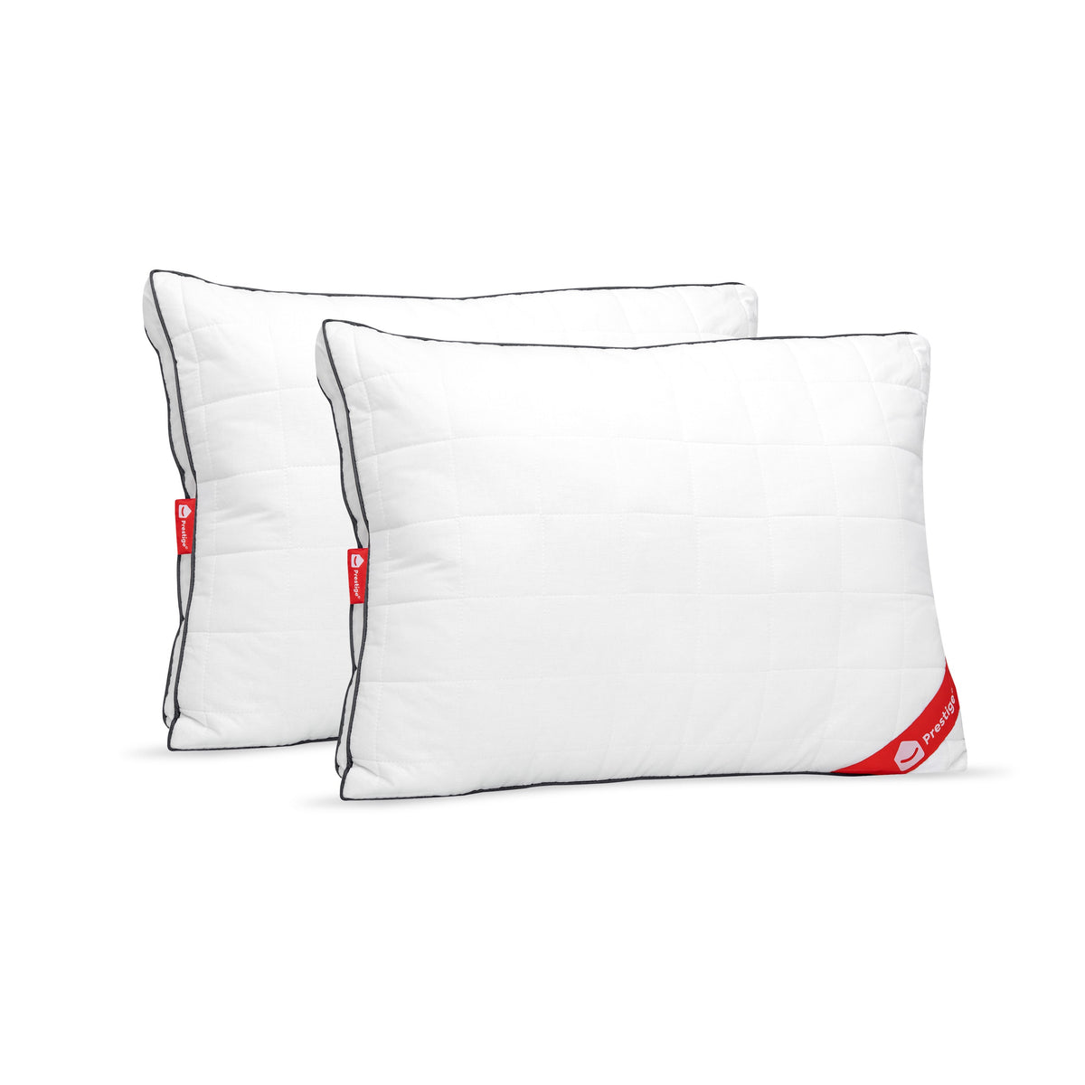Set 2 x Perne Cotton Dream cu microfibră, husă bumbac, 50x70 cm-Seturi Perne-Prestige Home-Prestige Home