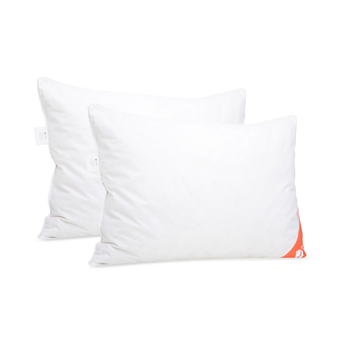 Set 2 x Perne Deluxe cu pene și puf de gâscă, husă bumbac, 50x70 cm-Seturi Perne-Prestige Home-Prestige Home