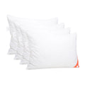 Set 4 x Perne Deluxe cu pene și puf de gâscă, husă bumbac, 50x70 cm-Seturi Perne-Prestige Home-Prestige Home