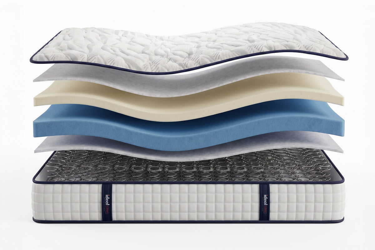 Straturile saltelei Ideal Sleep