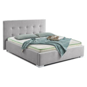Pachet Pat + Saltea 120x200 Cozy Single-Seturi Paturi + Saltele-Prestige Home-Swing-Gri-Prestige Home