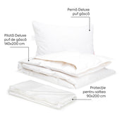 Pachet Deluxe Single-Seturi Perne + Pilote-Prestige Home-Prestige Home