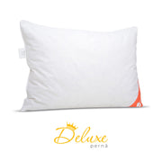 Set 2 x Perne Deluxe cu pene și puf de gâscă, husă bumbac, 50x70 cm-Seturi Perne-Prestige Home-Prestige Home